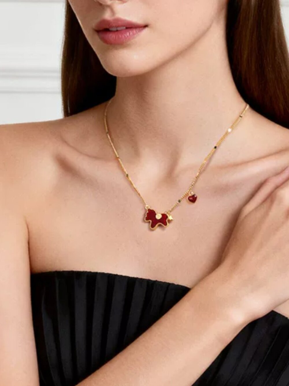 Horse Animal Necklace Delicate Small Horse and Heart Necklace for year 2026